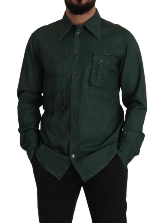  돌체앤가바나 셔츠 TSH7983 GREEN - DOLCE & GABBANA