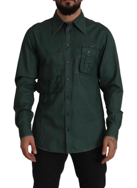  돌체앤가바나 셔츠 TSH7983 GREEN - DOLCE & GABBANA