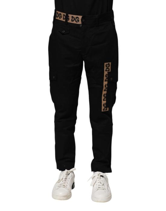  돌체앤가바나 카고 팬츠 PAN74612 BLACK - DOLCE & GABBANA