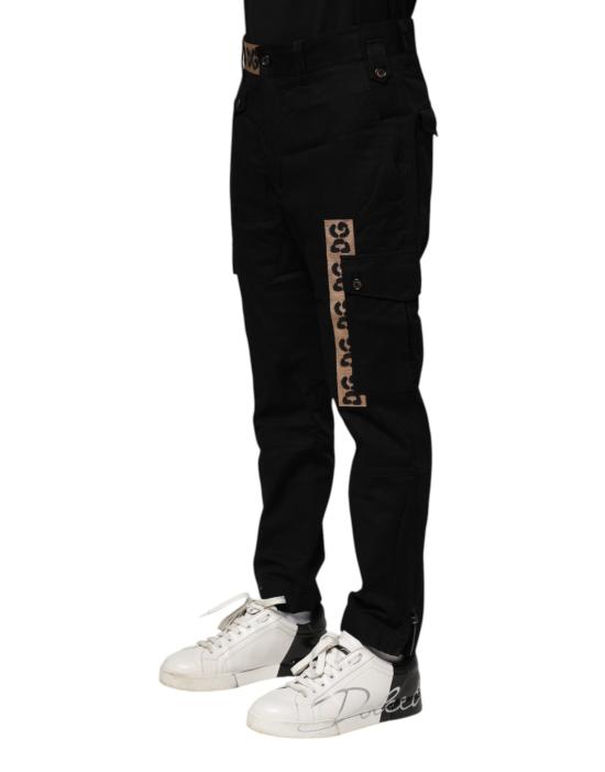  돌체앤가바나 카고 팬츠 PAN74612 BLACK - DOLCE & GABBANA