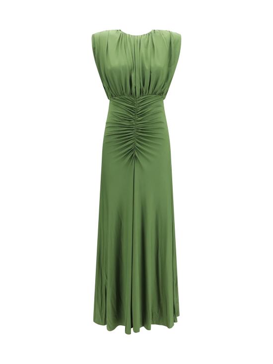 26FW 셀프 포트레이트 원피스 AW26009XG GREEN