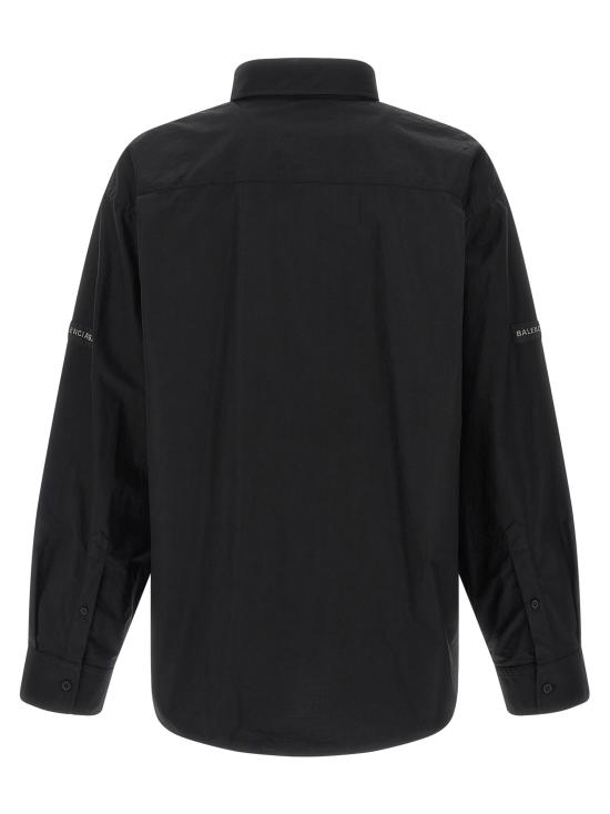 26SS 발렌시아가 셔츠 BA327025BM BLACK - BALENCIAGA