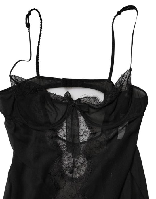  돌체앤가바나 바디수트 티셔츠 TSH1509 BLACK - DOLCE & GABBANA