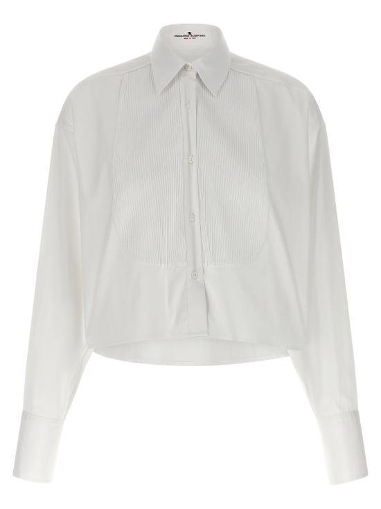 26SS 에르마노 설비노 블라우스 ER326092BM WHITE