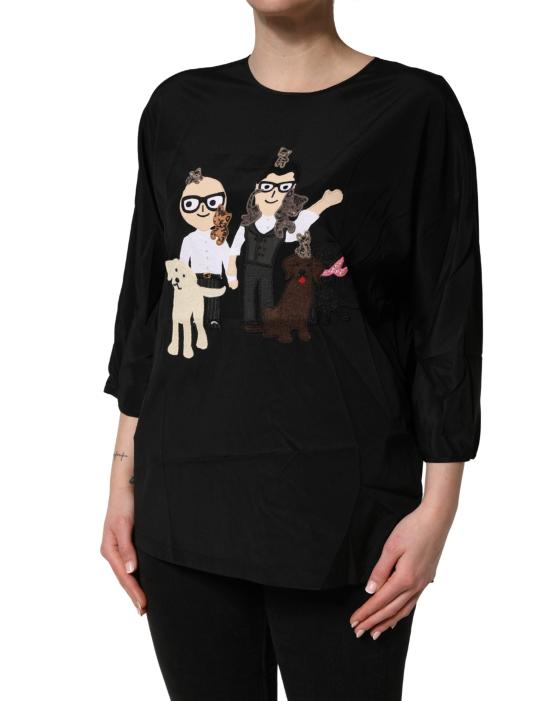  돌체앤가바나 블라우스 TSH92104 BLACK - DOLCE & GABBANA