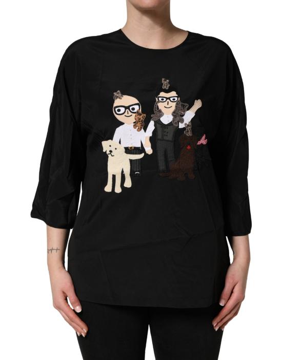  돌체앤가바나 블라우스 TSH92104 BLACK - DOLCE & GABBANA