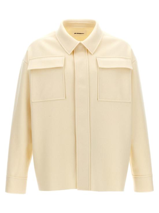  질샌더 자켓 JI299020BM WHITE