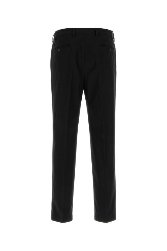 26SS 프라다 테일러드 코튼 팬츠 UP0419SOOO19AM F0002 BLACK - PRADA