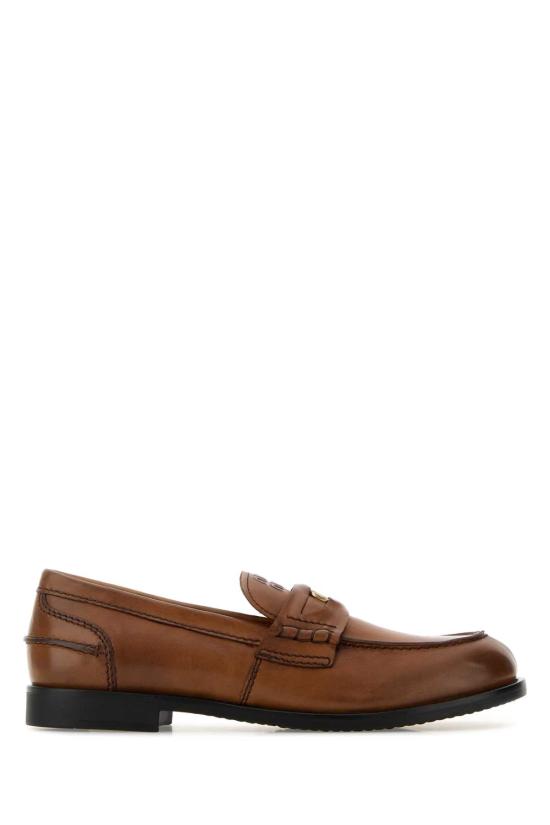  미우미우 플랫 슈즈 5D773DF020537 F0046 BROWN