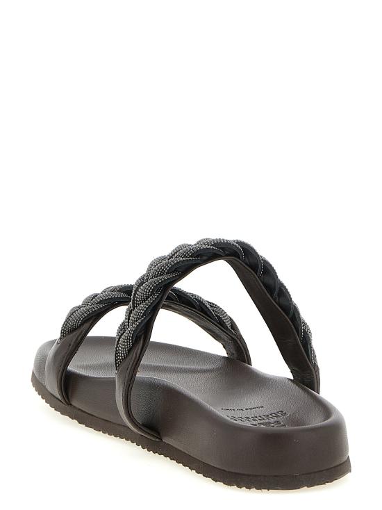 26SS 브루넬로 쿠치넬리 샌들 BR335366BM BROWN - BRUNELLO CUCINELLI