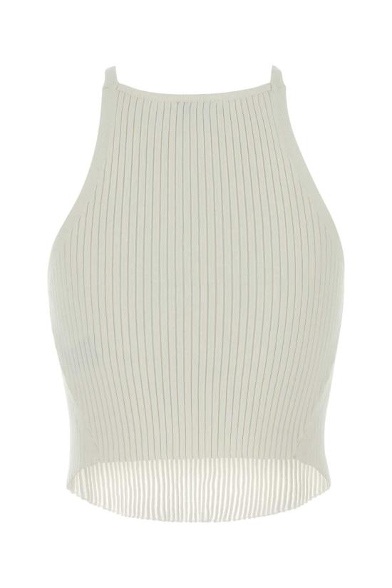 25FW 쿠레쥬 니트웨어 325MTO450FI0001 0001 WHITE - COURREGES