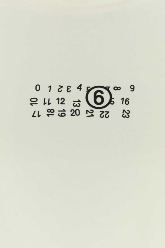 26FW MM6 메종마르지엘라 폴로 티셔츠 S52GC0369M20258 101 WHITE - MM6 MAISON MARGIELA