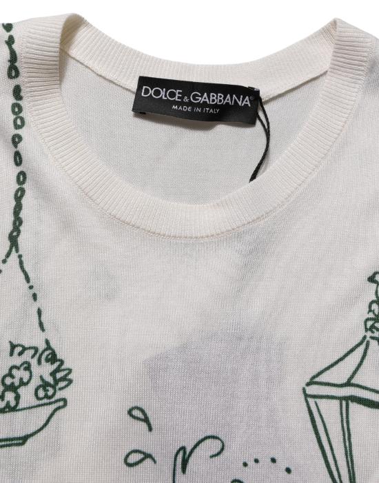  돌체앤가바나 민소매 티셔츠 TSH92065 WHITE - DOLCE & GABBANA