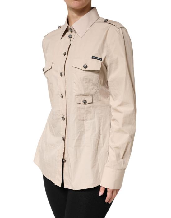  돌체앤가바나 셔츠 TSH91502 BEIGE - DOLCE & GABBANA