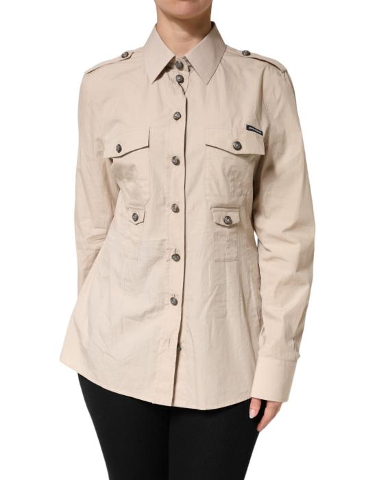  돌체앤가바나 셔츠 TSH91502 BEIGE