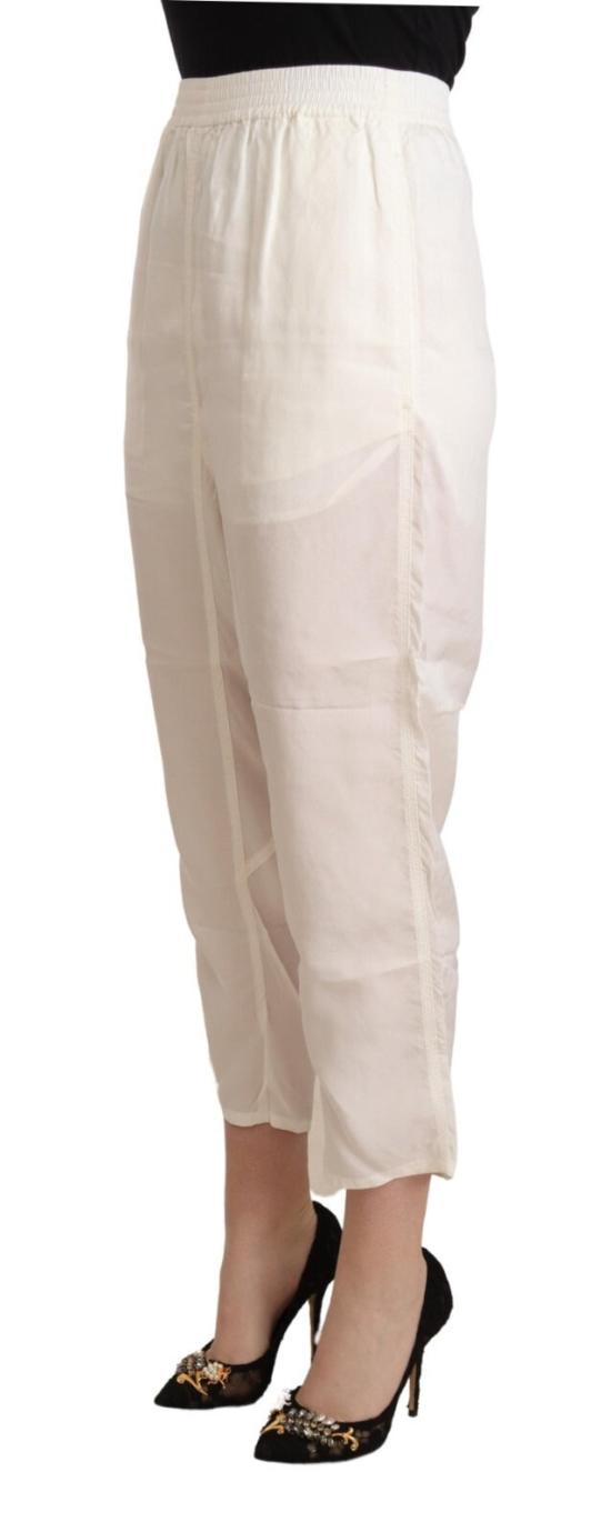  마르지엘라 스트레이트 팬츠 PAN72653 WHITE - MAISON MARGIELA