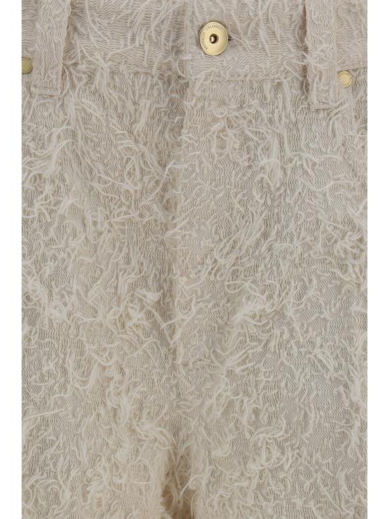 26SS 브루넬로 쿠치넬리 스트레이트 팬츠 ML121P4008 C001 ECRU - BRUNELLO CUCINELLI