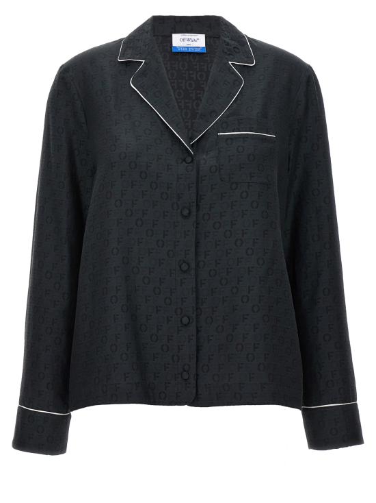  오프화이트 블라우스 OF284629BM BLACK