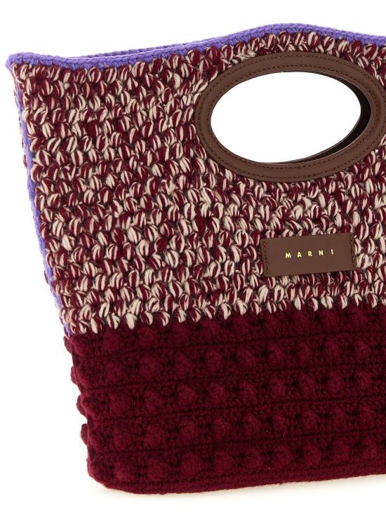 26FW 마르니 토트백 MA338795BM BURGUNDY - MARNI