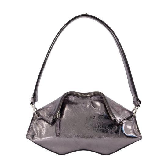 26FW 알렉산더 맥퀸 클러치/파우치 AMQ026011 SILVER
