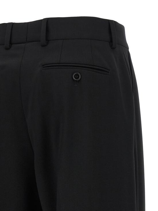 26FW 돌체앤가바나 스트레이트 팬츠 DO337100BM BLACK - DOLCE & GABBANA