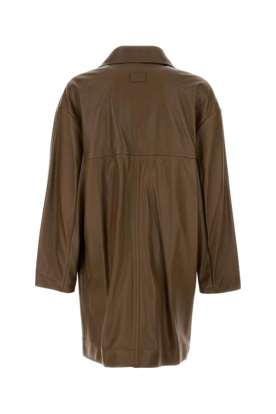 25FW 펜디 코트 FPJ897AQOI F1LUZ BROWN - FENDI