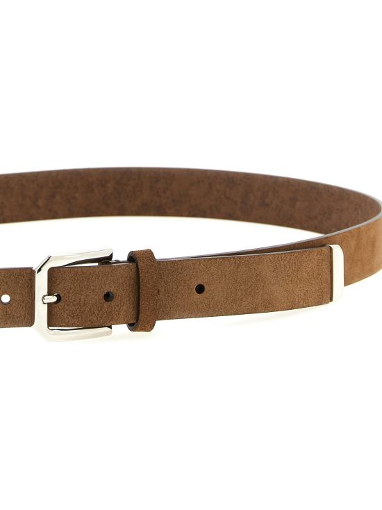26SS 브루넬로 쿠치넬리 벨트 BR328769BM BROWN - BRUNELLO CUCINELLI