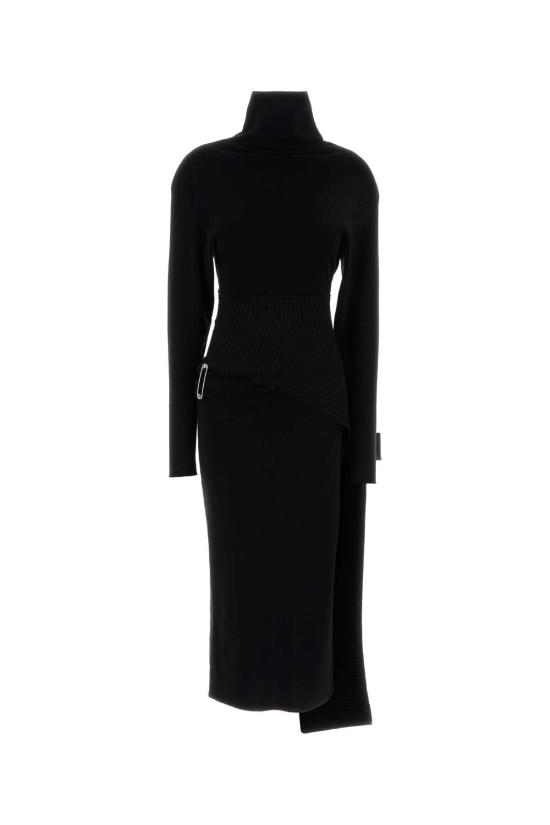 26FW 랑방 원피스 RWDR0040K065H25 10 BLACK