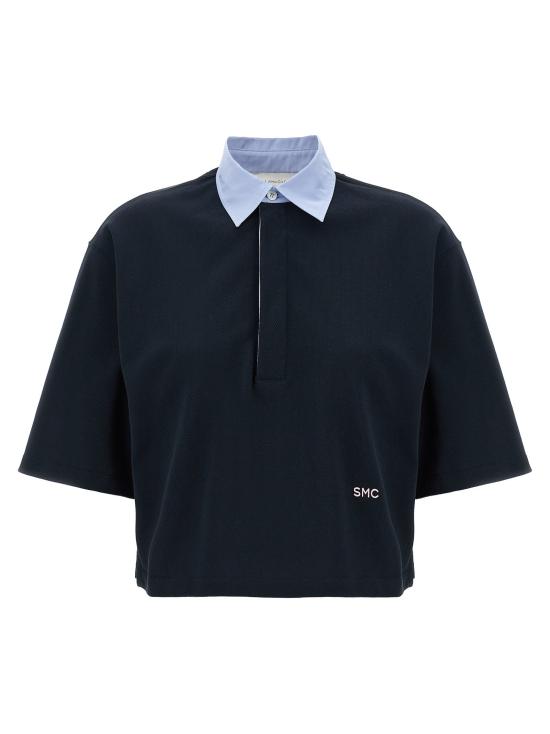 26SS 스텔라 맥카트니 폴로 티셔츠 ST325774BM BLUE
