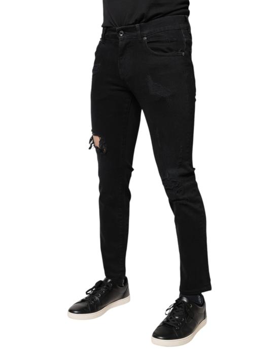  돌체앤가바나 데님 팬츠 PAN75901 BLACK - DOLCE & GABBANA