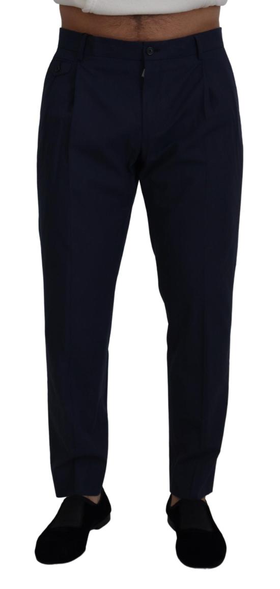  돌체앤가바나 스트레이트 팬츠 PAN73339 NAVY - DOLCE & GABBANA