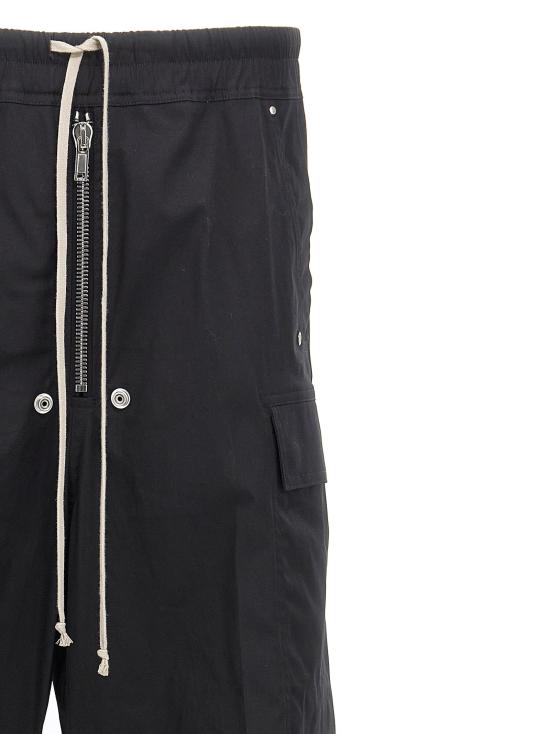 26SS 릭 오웬스 카고 팬츠 RI325998BM BLACK - RICK OWENS
