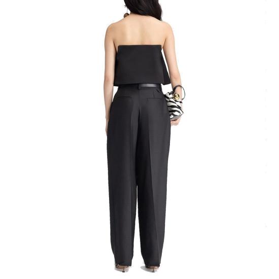  자크뮈스 스트레이트 팬츠 JA 9137705615572 BLACK - JACQUEMUS