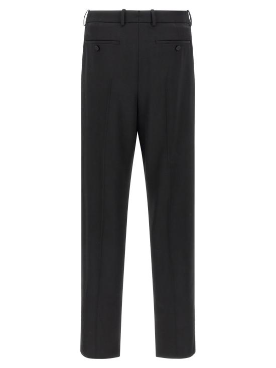  생로랑 스트레이트 팬츠 SA306473BM BLACK - SAINT LAURENT