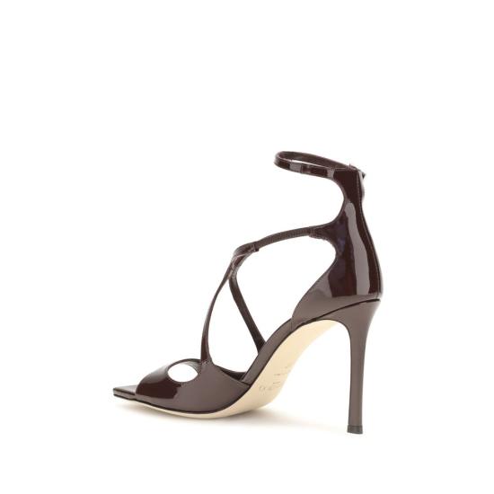 26FW 지미추 힐/펌프스 JIJ000178790DEEPMERLOTBB BROWN - JIMMY CHOO