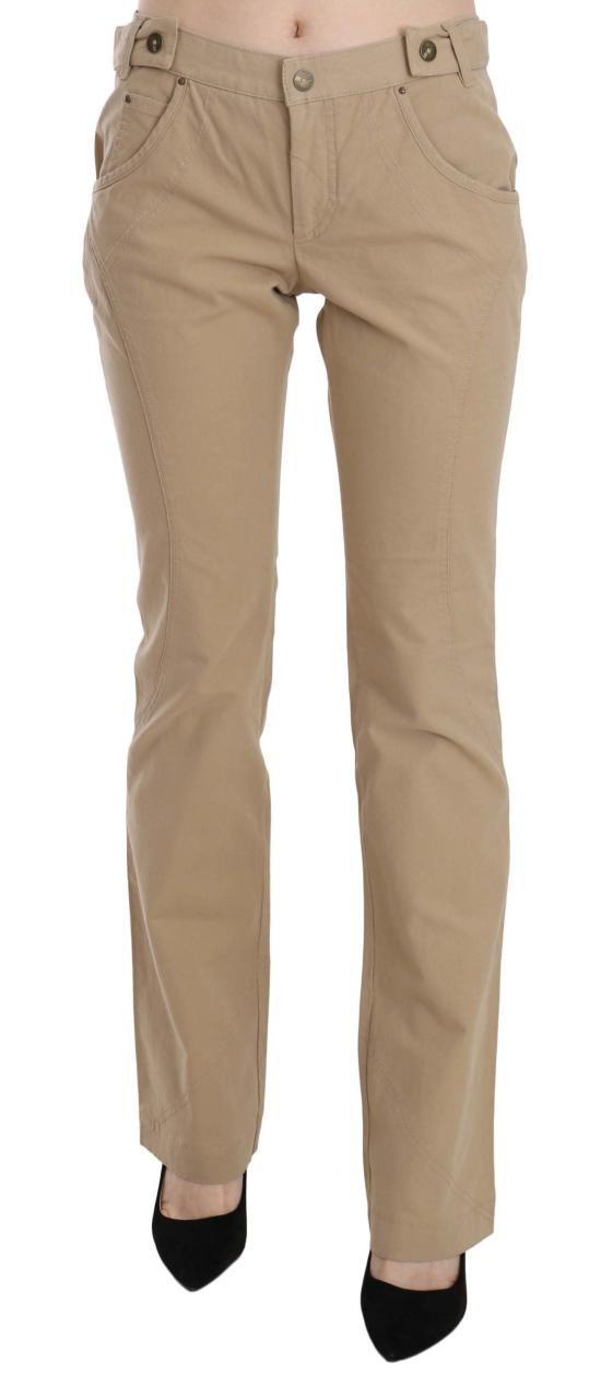  저스트까발리 스트레이트 팬츠 PAN70365 BEIGE - JUST CAVALLI