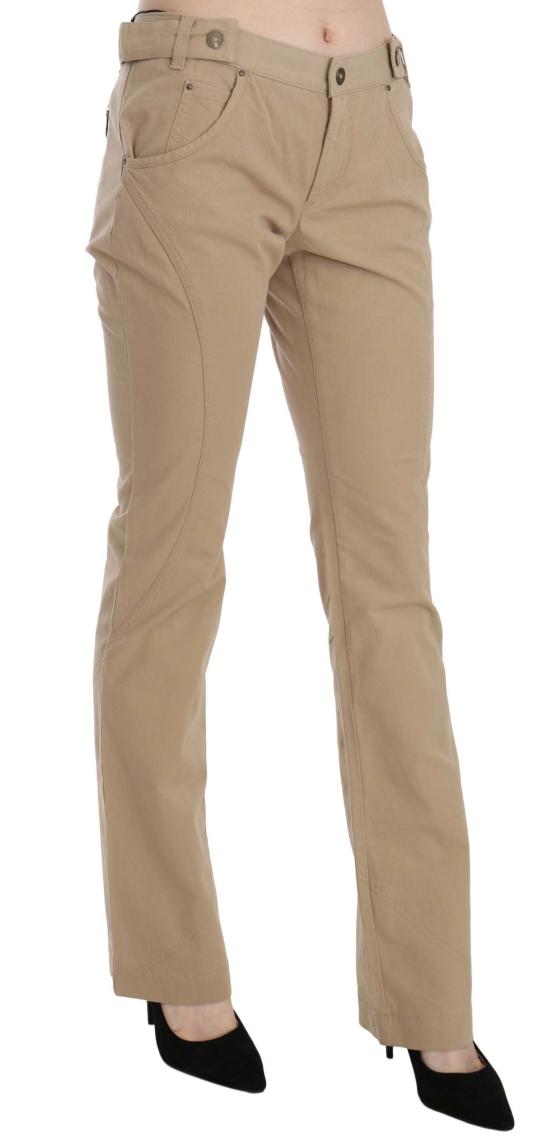  저스트까발리 스트레이트 팬츠 PAN70365 BEIGE - JUST CAVALLI