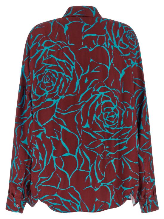26SS 드리스 반 노튼 블라우스 DR330014BM BORDEAUX - DRIES VAN NOTEN