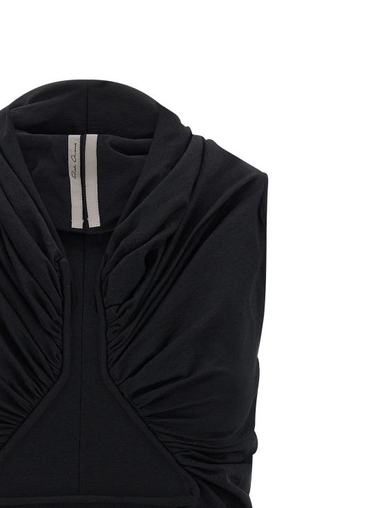 26SS 릭 오웬스 민소매 티셔츠 RI329988BM BLACK - RICK OWENS