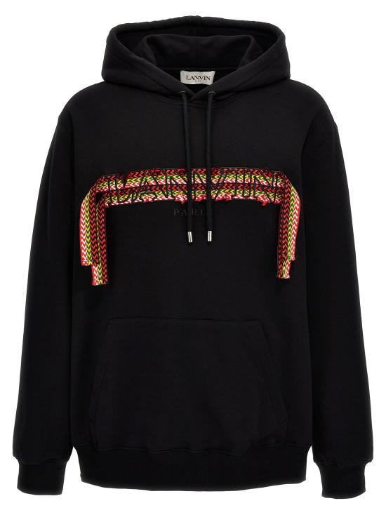  랑방 후드 티셔츠 LA282767BM BLACK