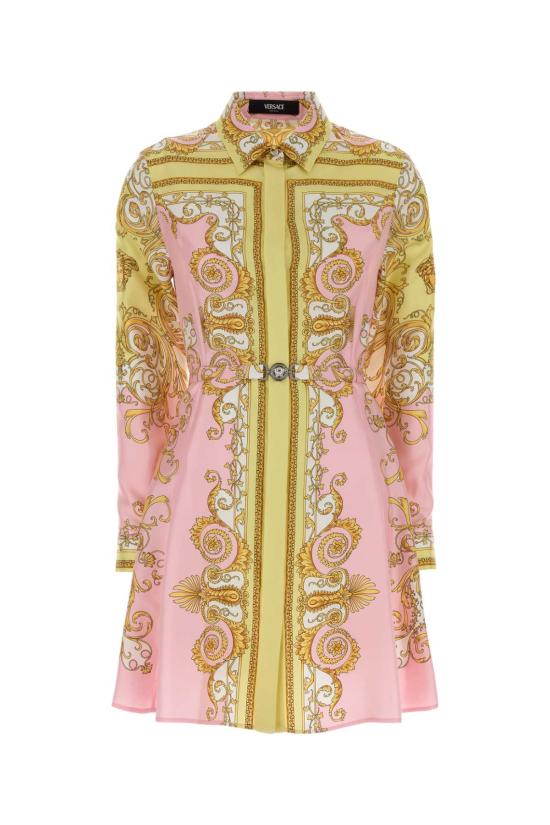 26SS 베르사체 원피스 10189331A17165 5Y590 PINK