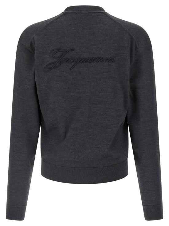 25FW 자크뮈스 가디건 JA322811BM GRAY - JACQUEMUS