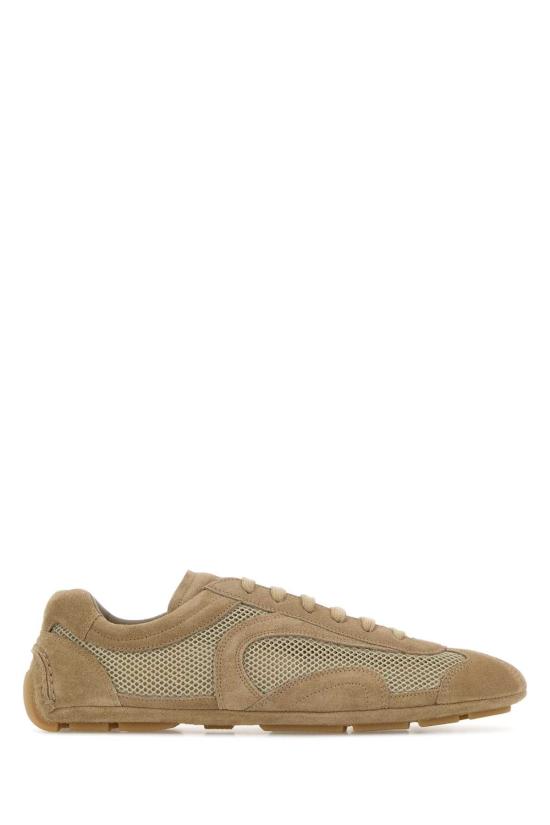 26SS 프라다 몬테카를로 리에디션 2005 스웨이드 스니커즈 4E1165FG0013D8C F0F24 BEIGE