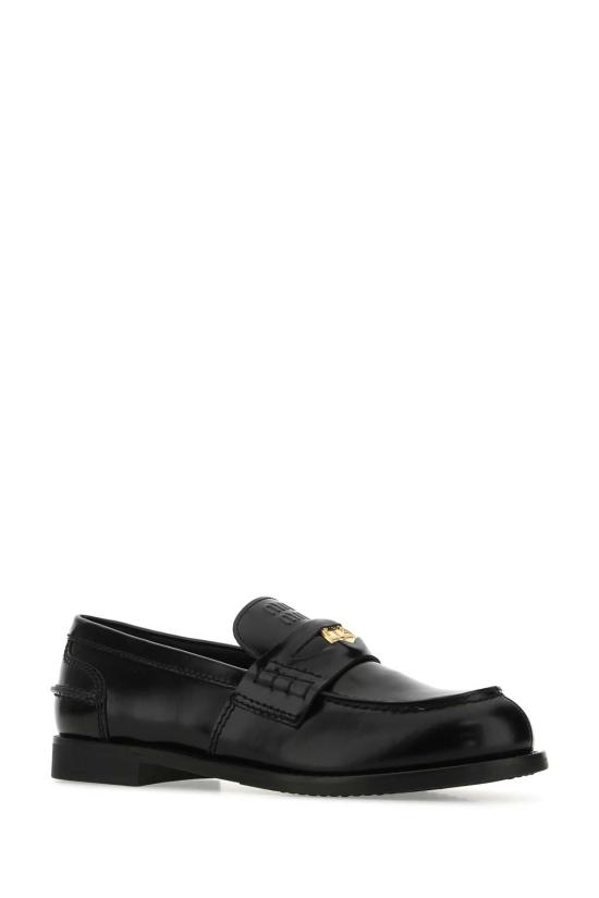  미우미우 플랫 슈즈 5D773DF020ULX F0002 BLACK - MIU MIU