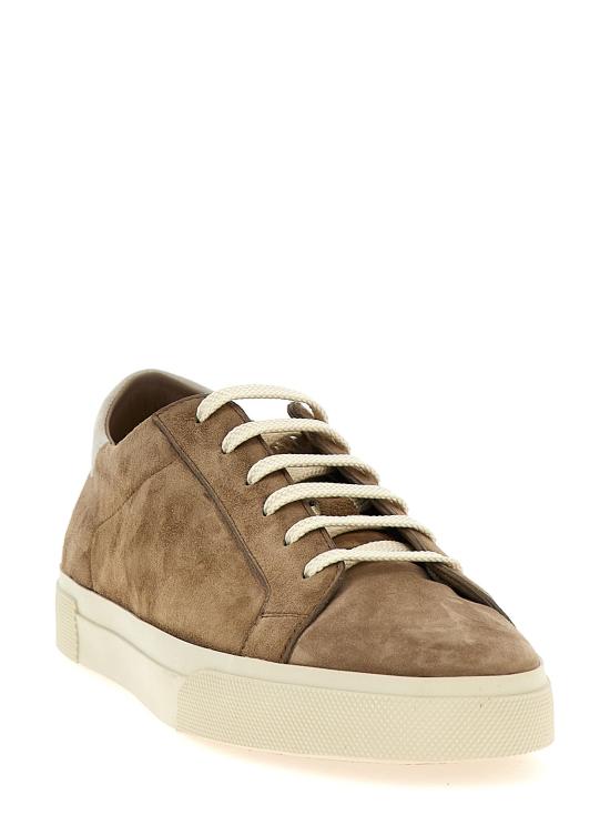 26SS 브루넬로 쿠치넬리 스니커즈 BR302507BM BEIGE - BRUNELLO CUCINELLI