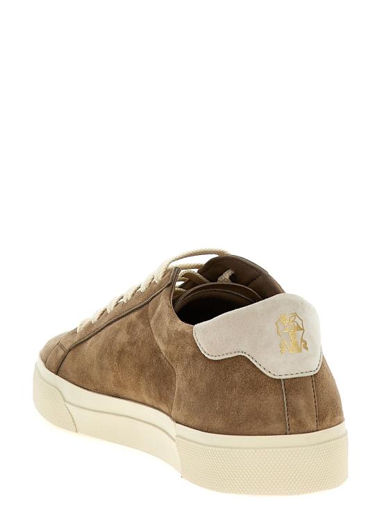 26SS 브루넬로 쿠치넬리 스니커즈 BR302507BM BEIGE - BRUNELLO CUCINELLI