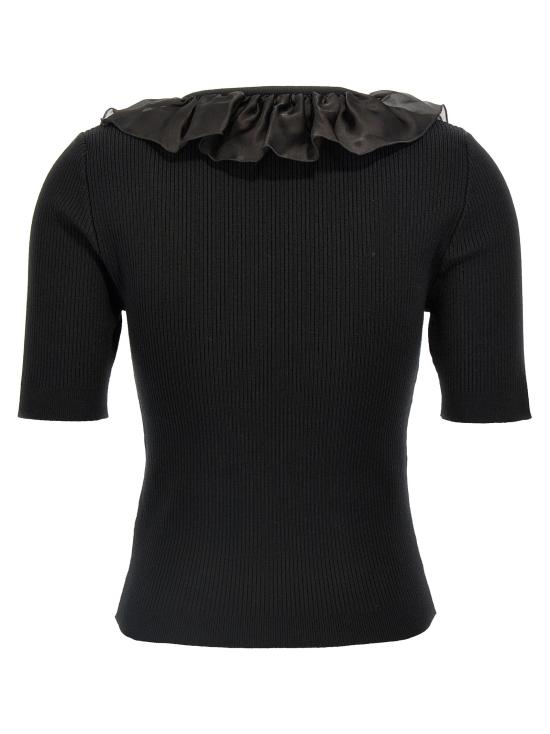  알레산드라리치 폴로 티셔츠 AL304339BM BLACK - ALESSANDRA RICH