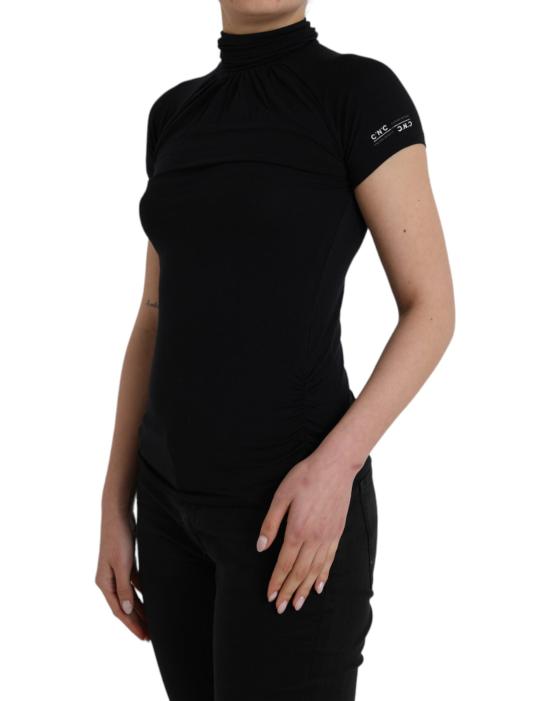  커스텀네셔널 블라우스 TSH84147 BLACK - COSTUME NATIONAL