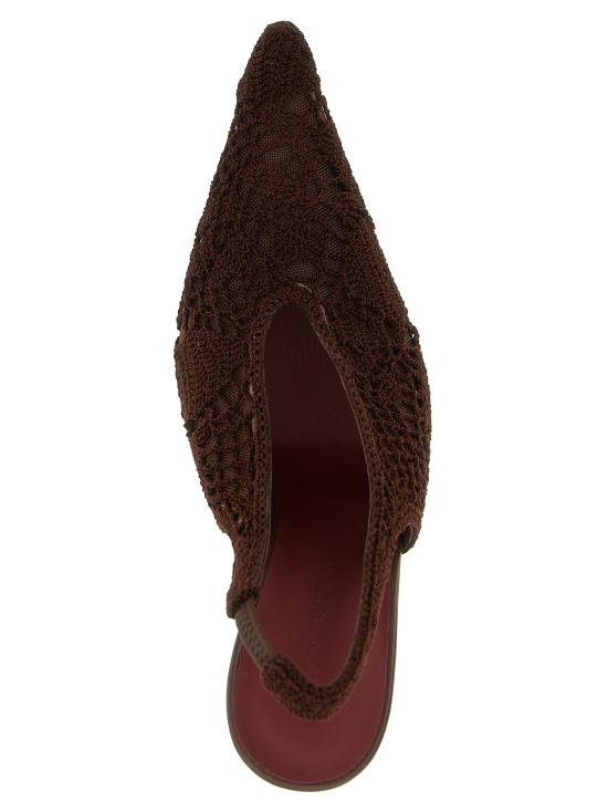25FW 마그다뷰트림 힐/펌프스 MA315248BM BROWN - MAGDA BUTRYM
