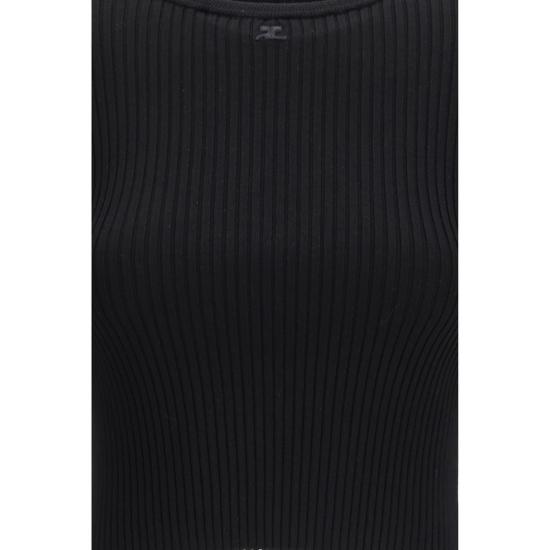 26SS 쿠레쥬 폴로 티셔츠 CO126MPU267FI00019999BB BLACK - COURREGES